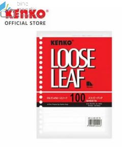 Brosur gambar stationery Kenko A5-LL-100-2070 Loose Leaf Buku Tulis Catatan Binder