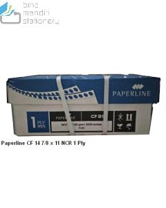 Paperline CF 14 7/8 x 11 NCR 1 Ply Continuous Form Kertas Komputer Print Dot Matrix