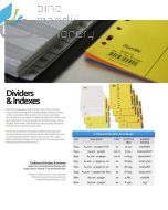 Foto Dividers & Indexes merk Bantex