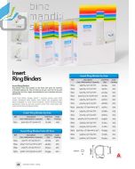 Jual Map berkas arsip Bantex 8522 Insert Ring Binder 5222 A4 2D-25mm White terlengkap di toko alat tulis