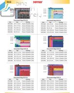 Jual Kantong Poket Resleting Dokument Joyko Document Bag DCB-33 A4 (jaring) termurah harga grosir Jakarta